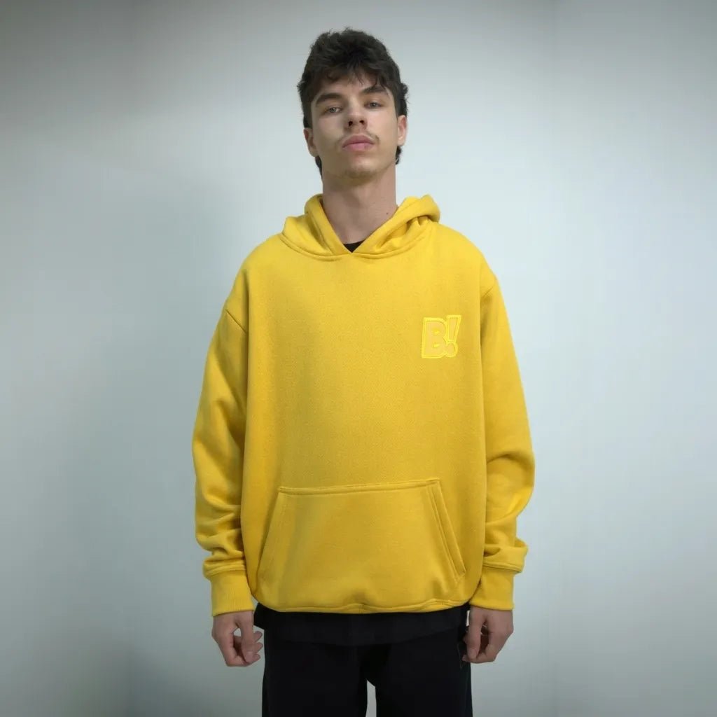 Moletom Blend Amarelo
