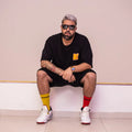 Camiseta Oversized  estampa No! Risk