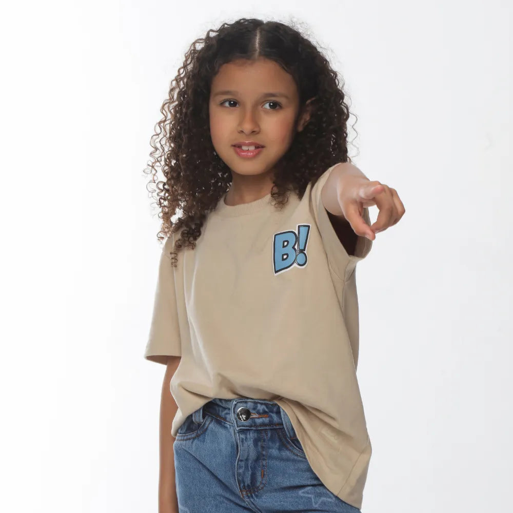Camiseta kids estampa Milk