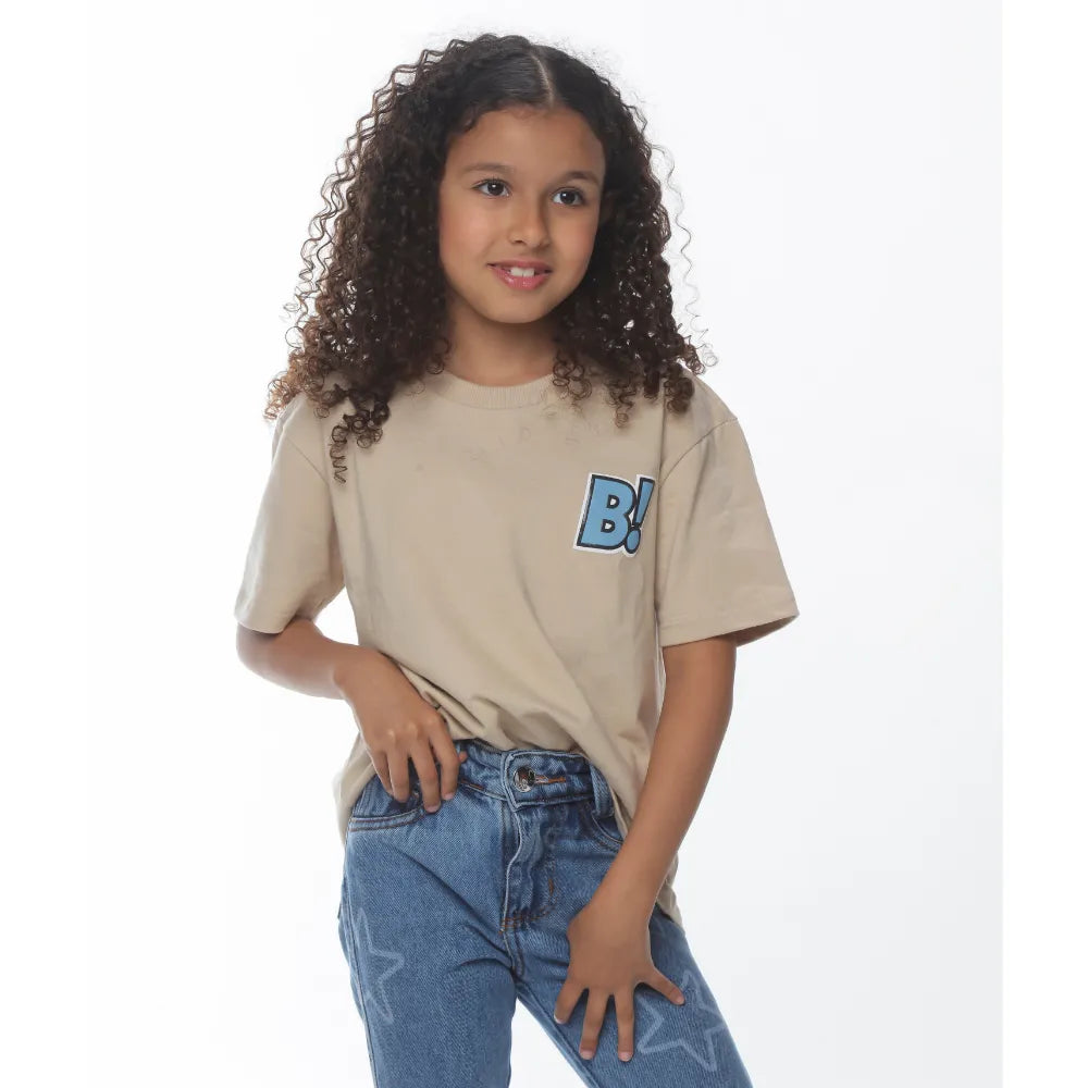 Camiseta kids estampa Milk