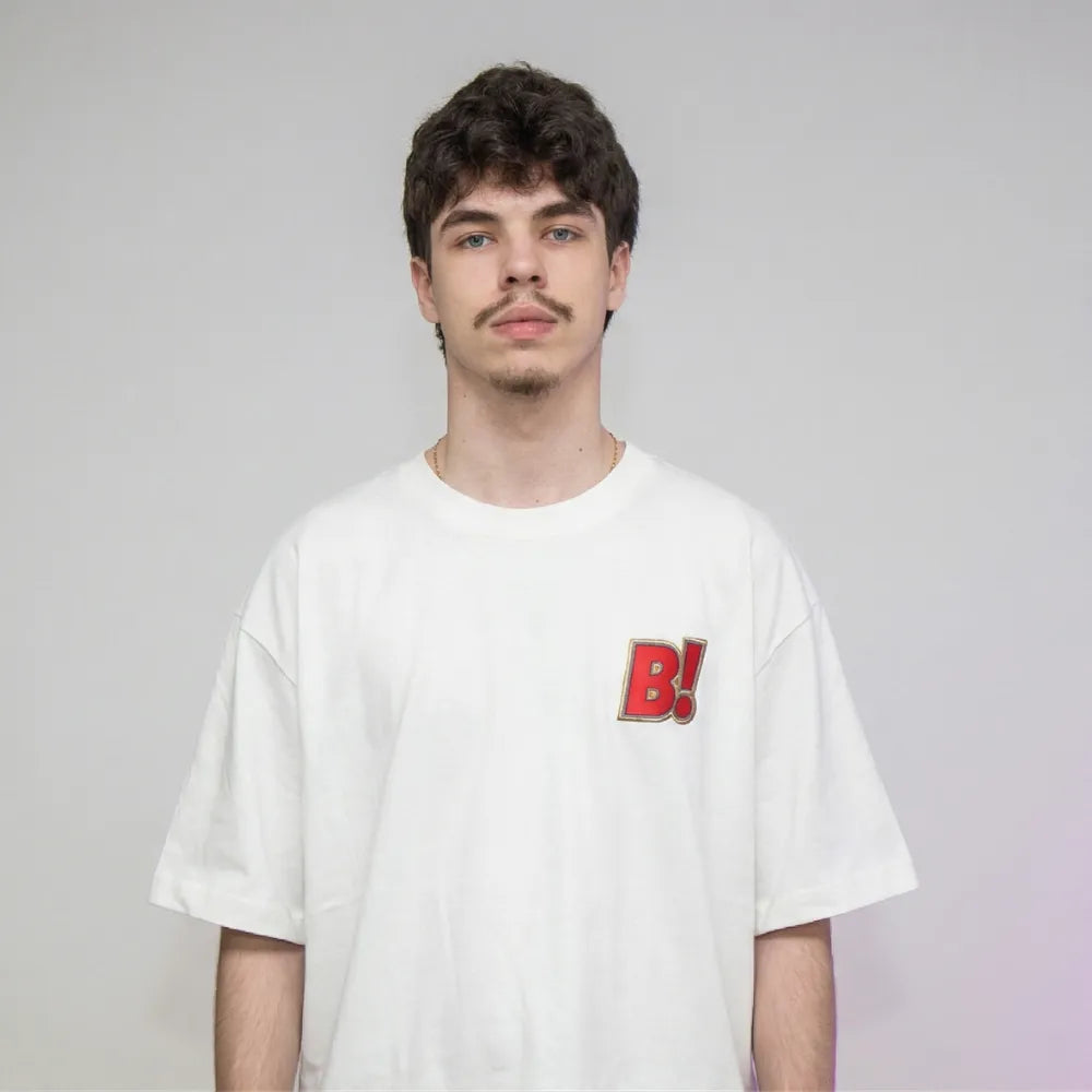 Camiseta Oversized estampa Globo