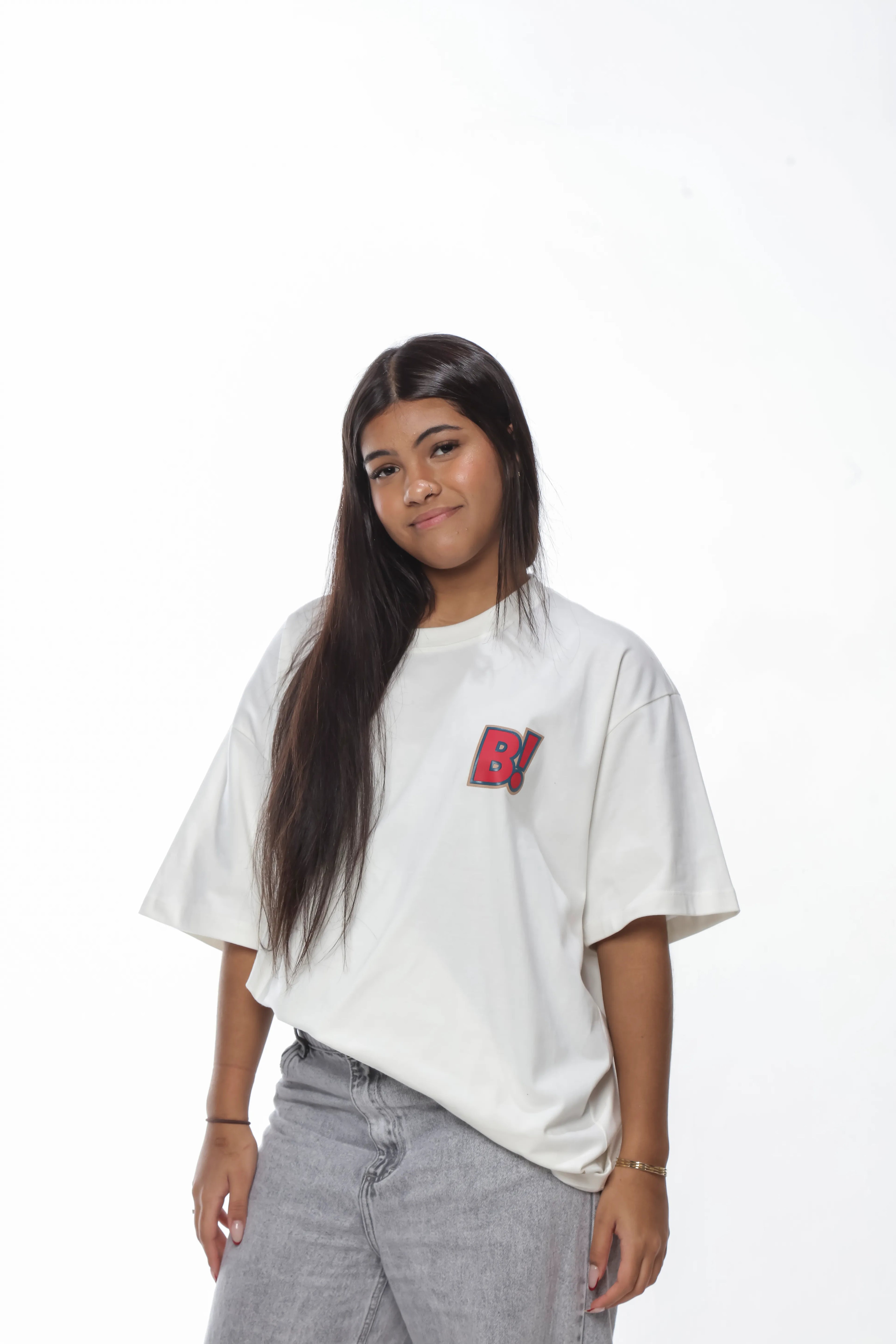 Camiseta Oversized estampa Globo