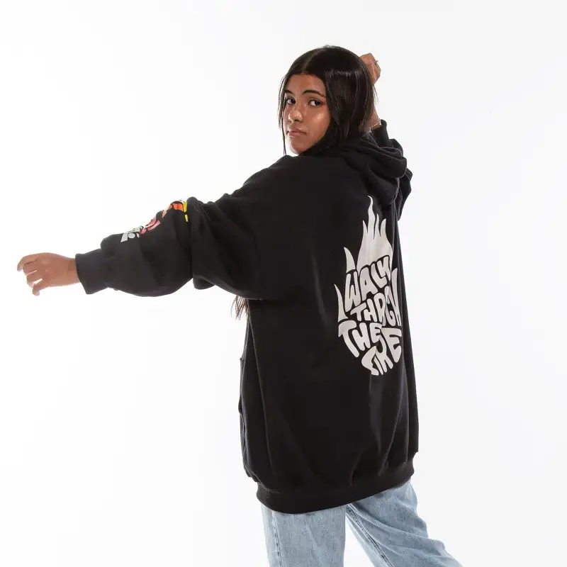 Moletom Canguru Blend! Walk Through The Fire - Imagem 10