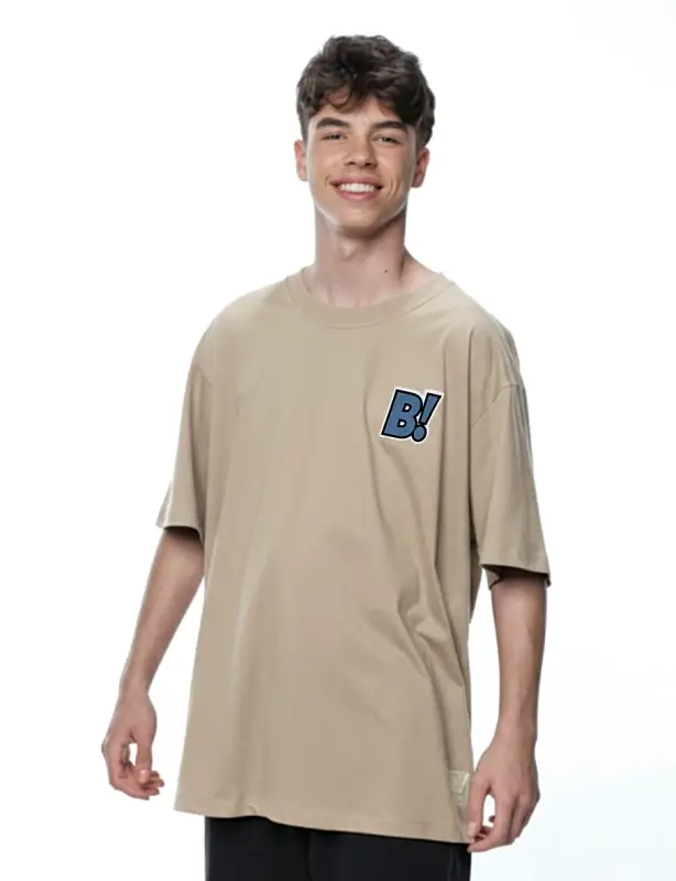 Camiseta Oversized Blend! N.A Bebe Leite - Imagem 5