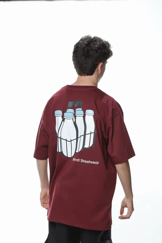 Camiseta Oversized Blend! N.A Bebe Leite - Imagem 3