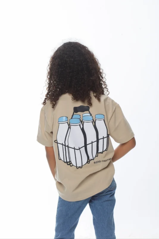Camiseta Blend! Kids Milk Streetwear 1