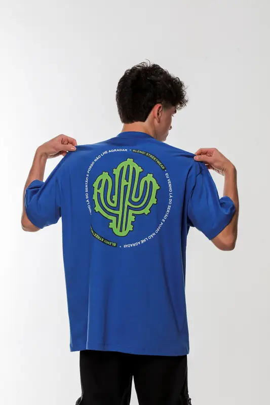 Camiseta Oversized Blend! Cactos - Imagem 4