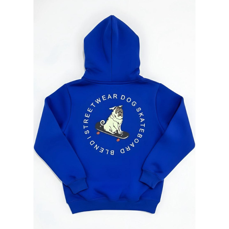 Moletom Canguru Blend! Infantil dog skateboard / Cactus - Imagem 7